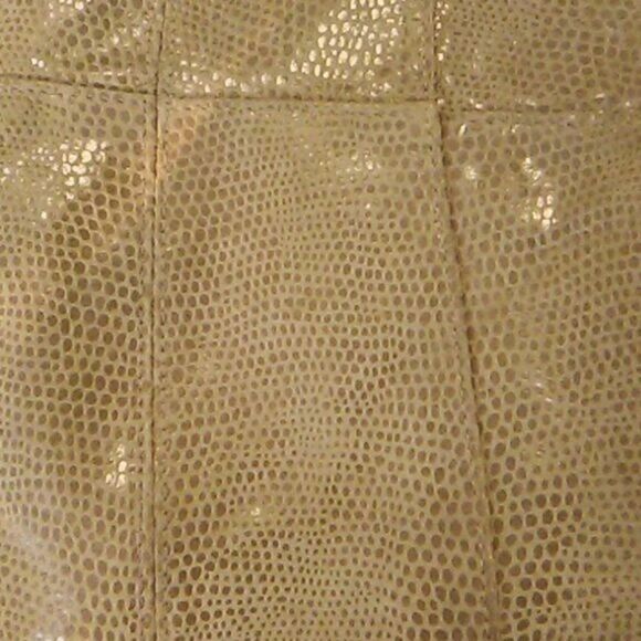 Alfani Reptile Embossed Leather Jacket. Reptile. Mobwife. - Picture 11 of 16
